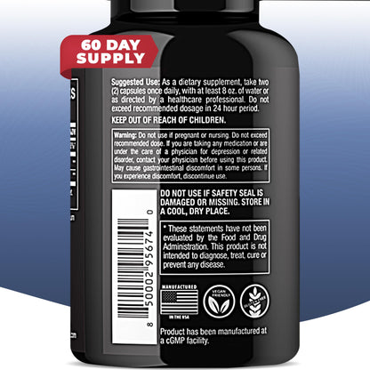 DR EMIL NUTRITION 200 MG 5-HTP Plus with SAM-e for Mood, Stress, and Sleep