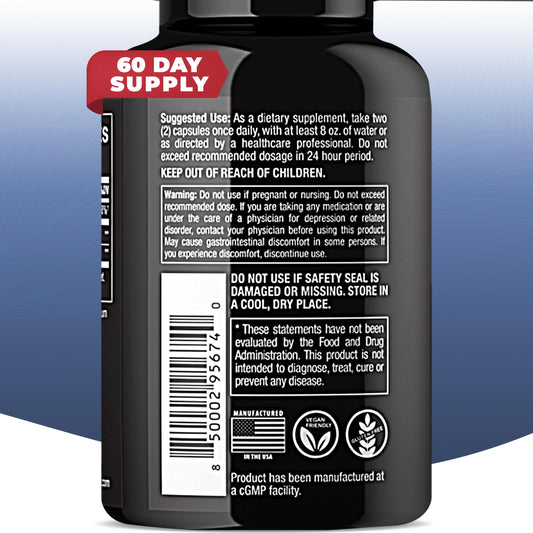 DR EMIL NUTRITION 200 MG 5-HTP Plus with SAM-e for Mood, Stress, and Sleep