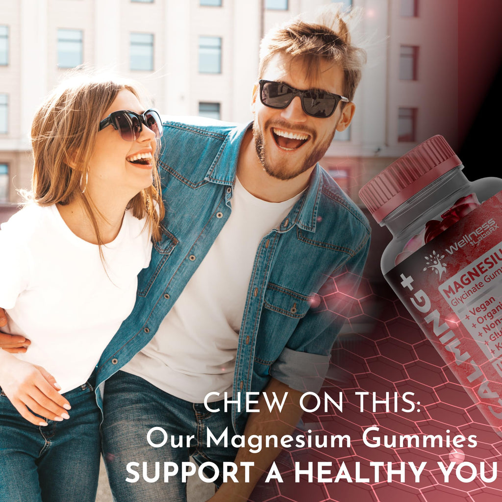 Magnesium Glycinate Gummies - 1000 mg - Magnesium Supplement to Support