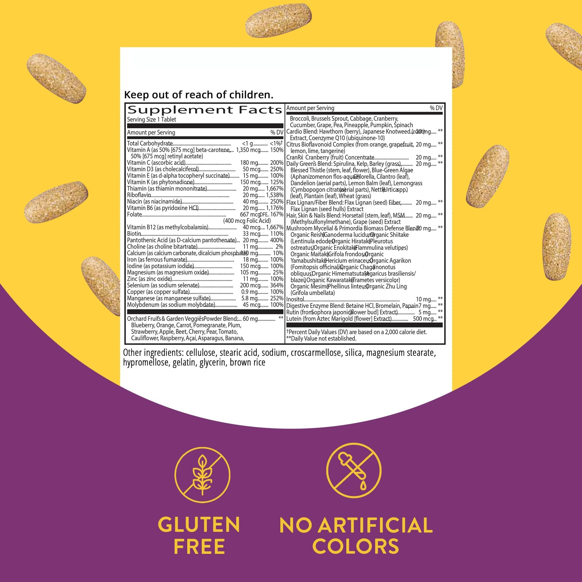 Nature's Way Alive! Women's Daily Ultra Multivitamin, High Potency Formula Nature's Way