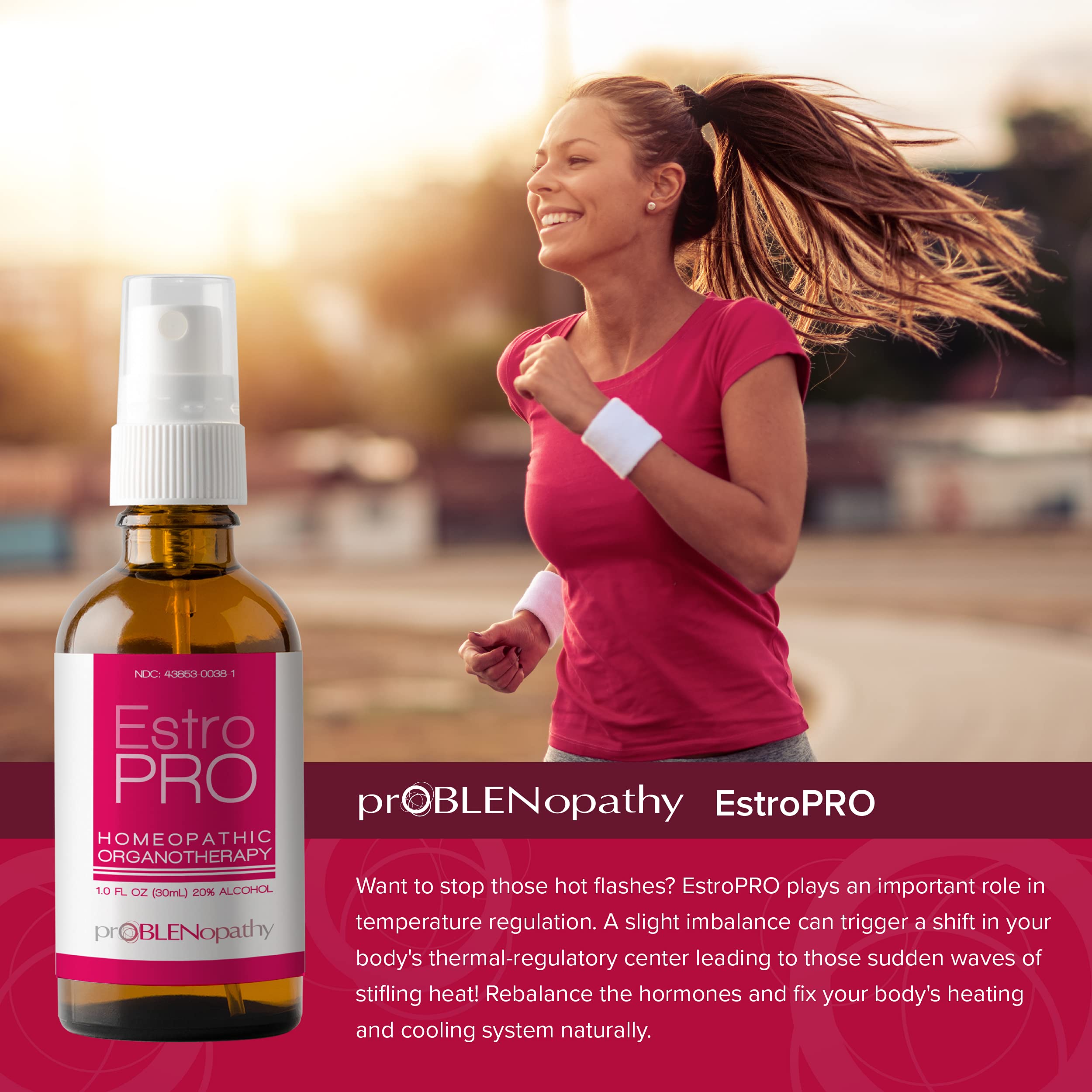 proBLEN Estrogen & Progesterone Oral Spray for Hormone Balance & Menopause Care 30ml proBLENopathy