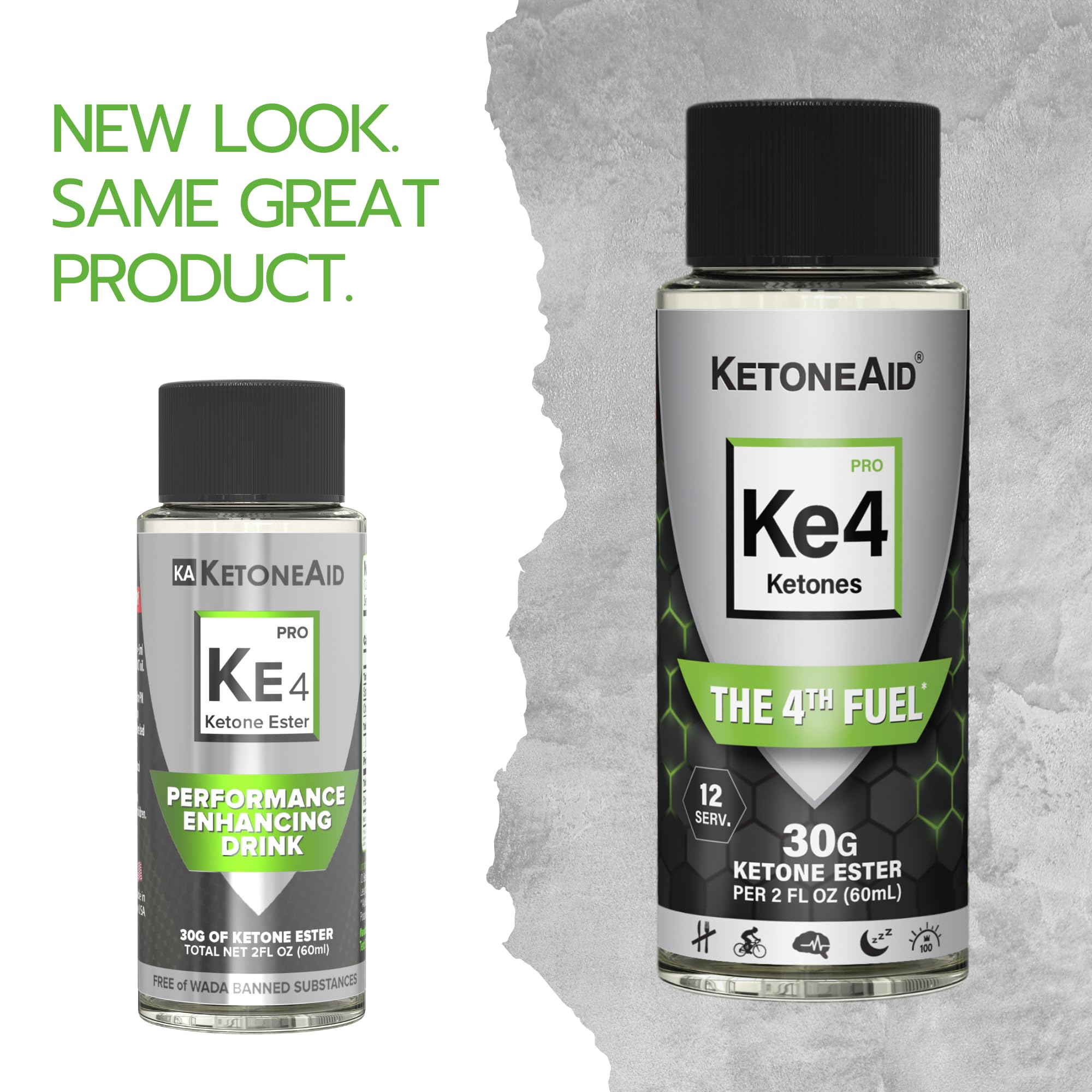 KetoneAid KE4 Pro Ketone Ester Drink | Not a Ketone Salt, No Sugar, No Caffeine KetoneAid