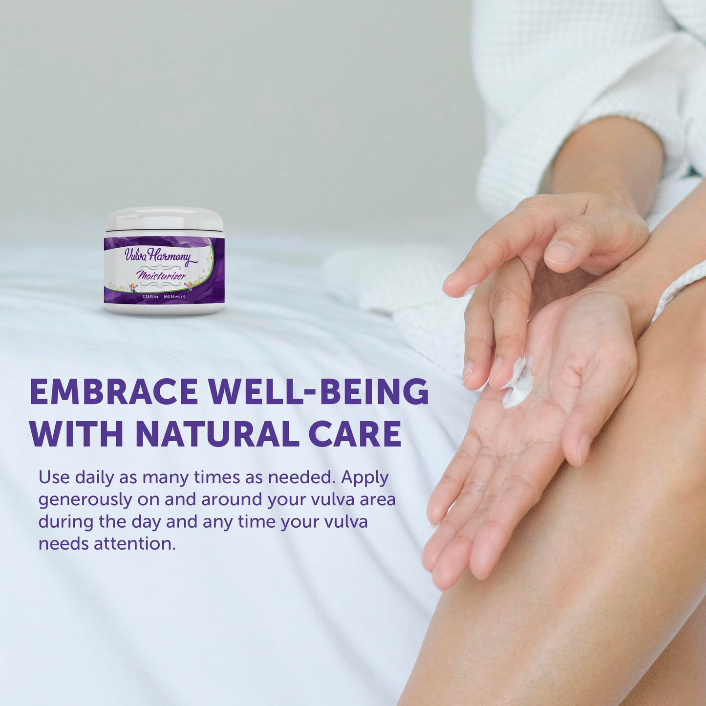 Bloom Krans Vulva Harmony Moisturizer - Vaginal Moisturizer for Women | Dryness, Vaginitis, Itch Relief