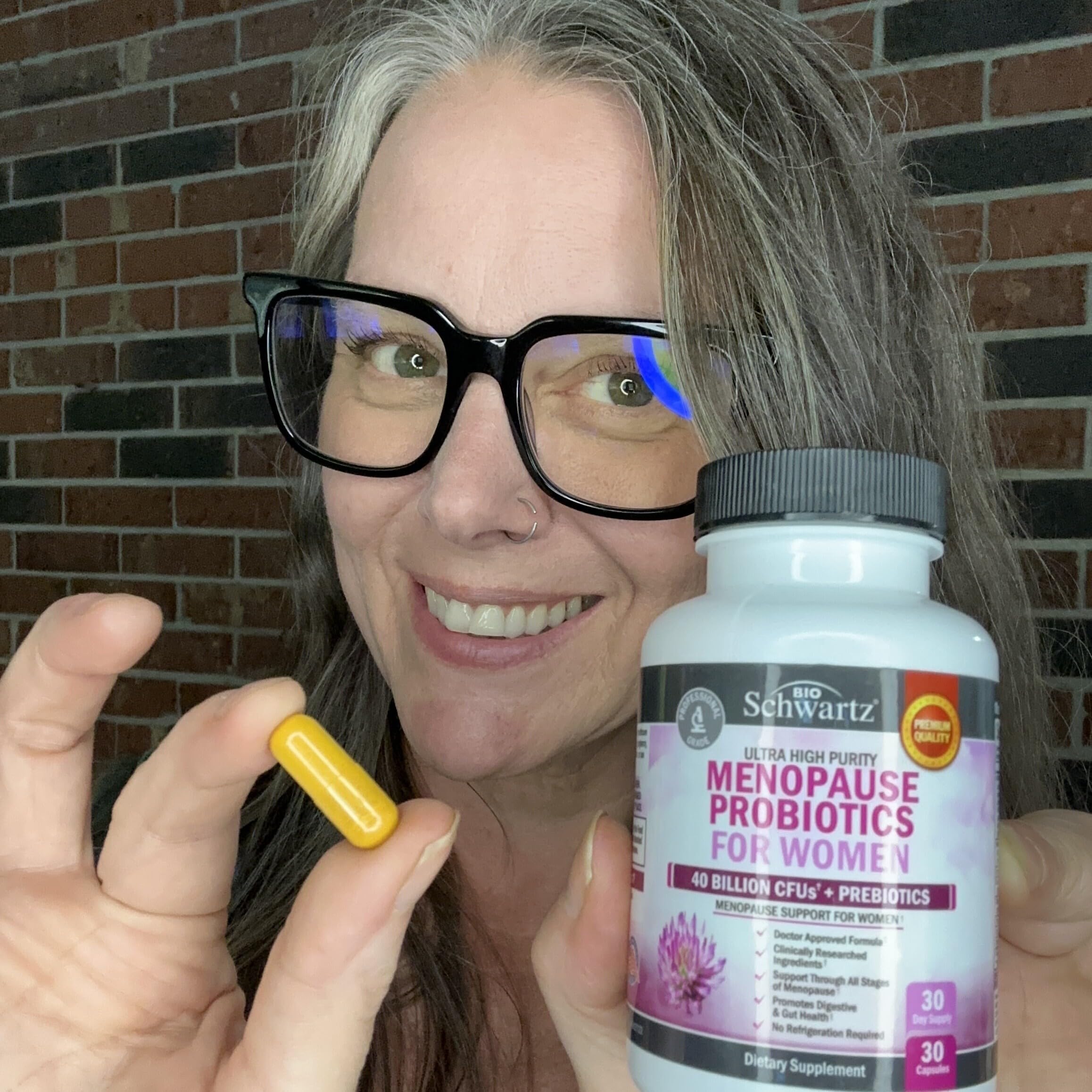 Menopause Support Probiotics for Women - Breakthrough Menopause Relief for Hot Flashes Night BioSchwartz