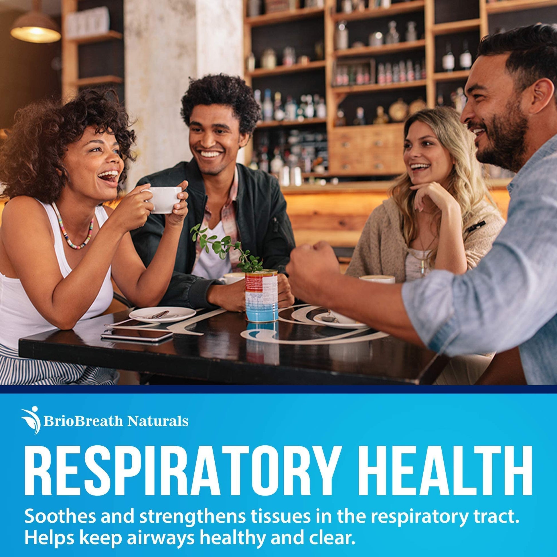 Lung Support Supplement - Natural Capsules for Lung Cleanse and Detox BRIOBREATH NATURALS