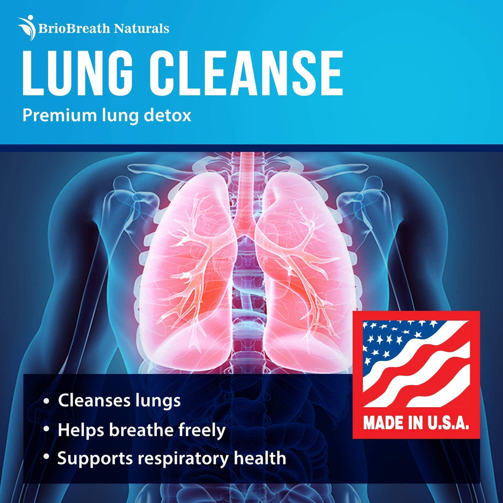 Lung Support Supplement - Natural Capsules for Lung Cleanse and Detox