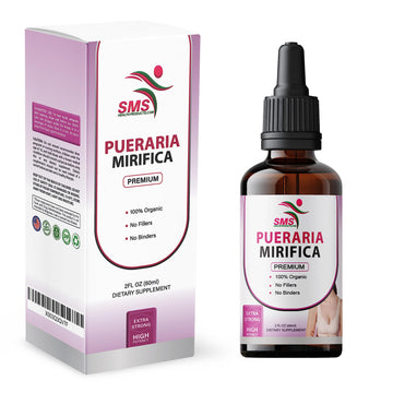 SMSHEALTHPRODUCTS.com Pueraria Mirifica Drops | Premium Grade | Herbal Liquid Extract | Non-GMO