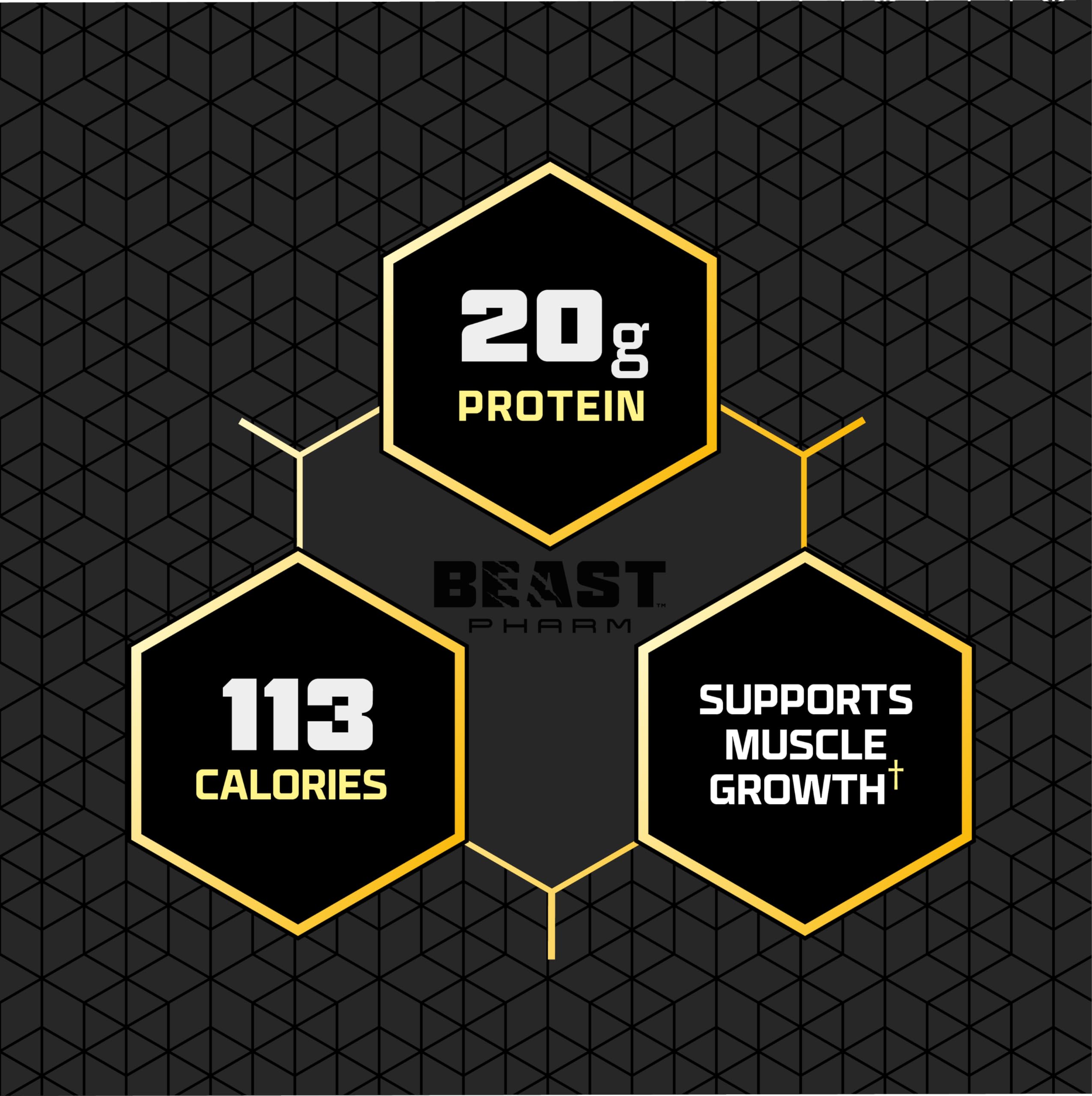 Beast Pharm | WHEY Protein Powder | 2.01kg/67 Servings | Vanilla Ice Cream Beast Pharm