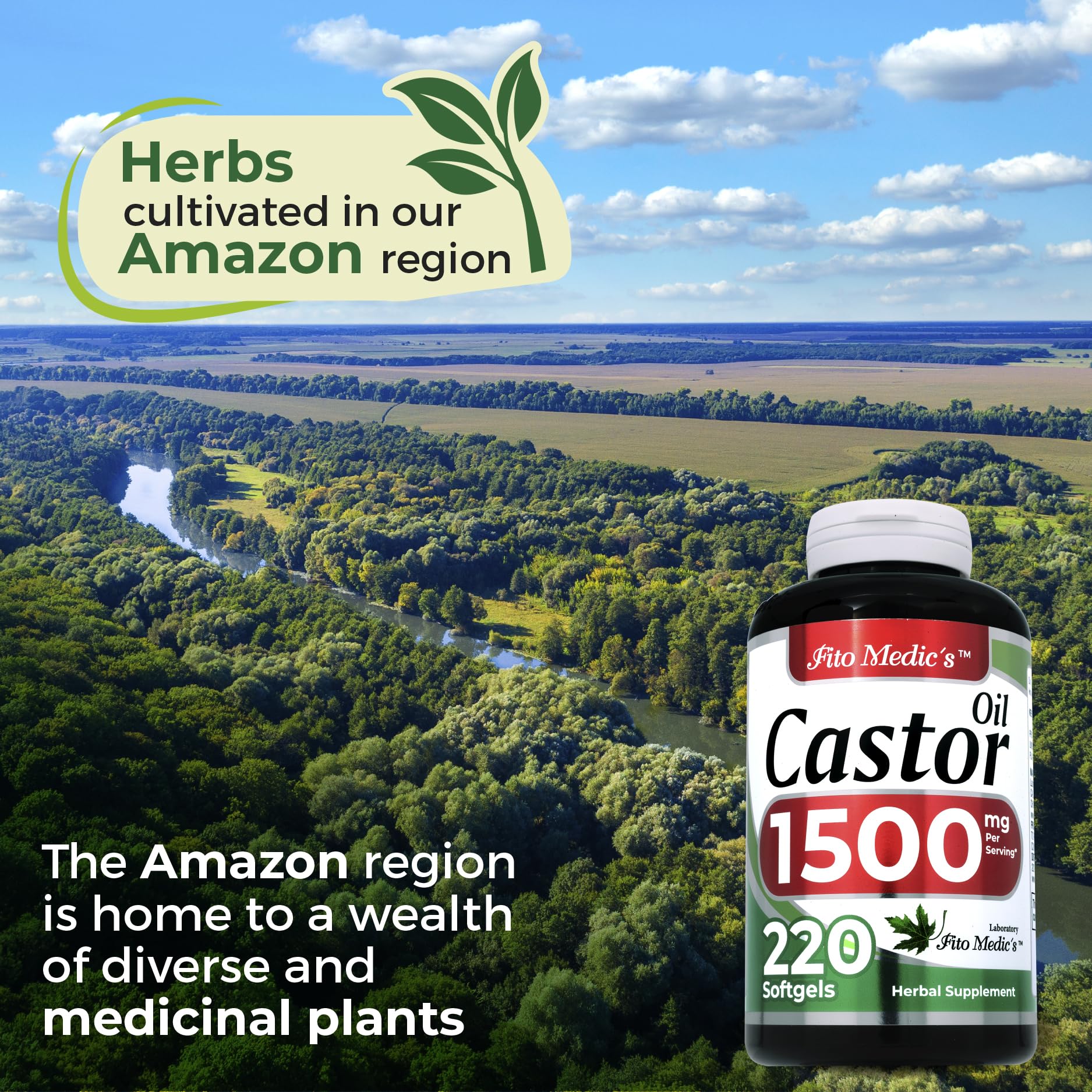 Lab | castor oil pills |220 softgels |1500 mg| castor oil capsules | castor oil capsules organic