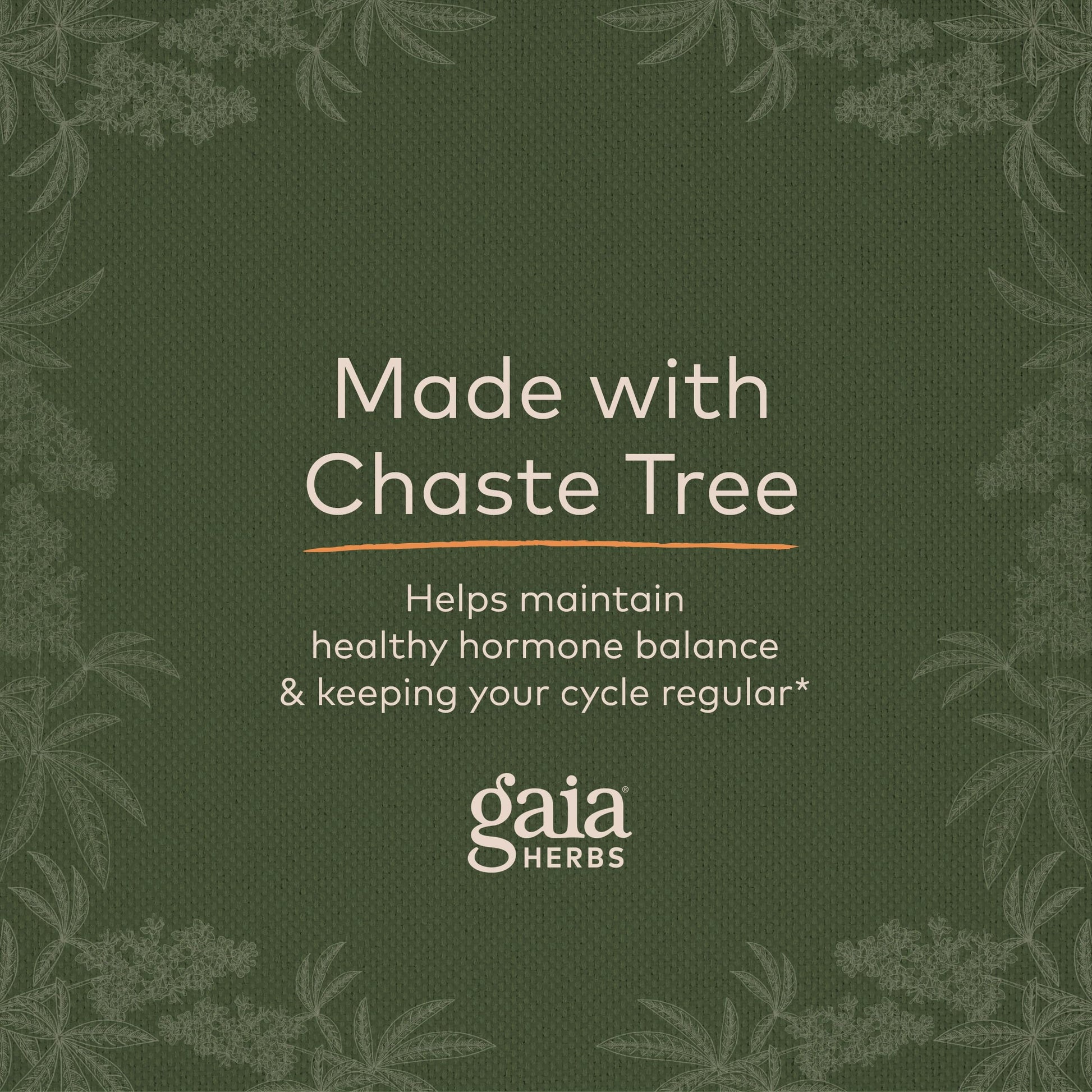 Gaia Herbs Vitex Berry (Chaste Tree) - Supports Hormone Balance & Fertility Gaia Herbs