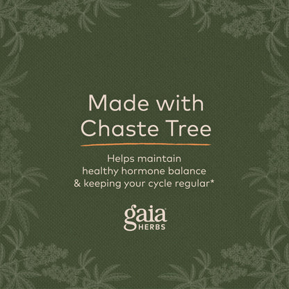 Gaia Herbs Vitex Berry (Chaste Tree) - Supports Hormone Balance & Fertility