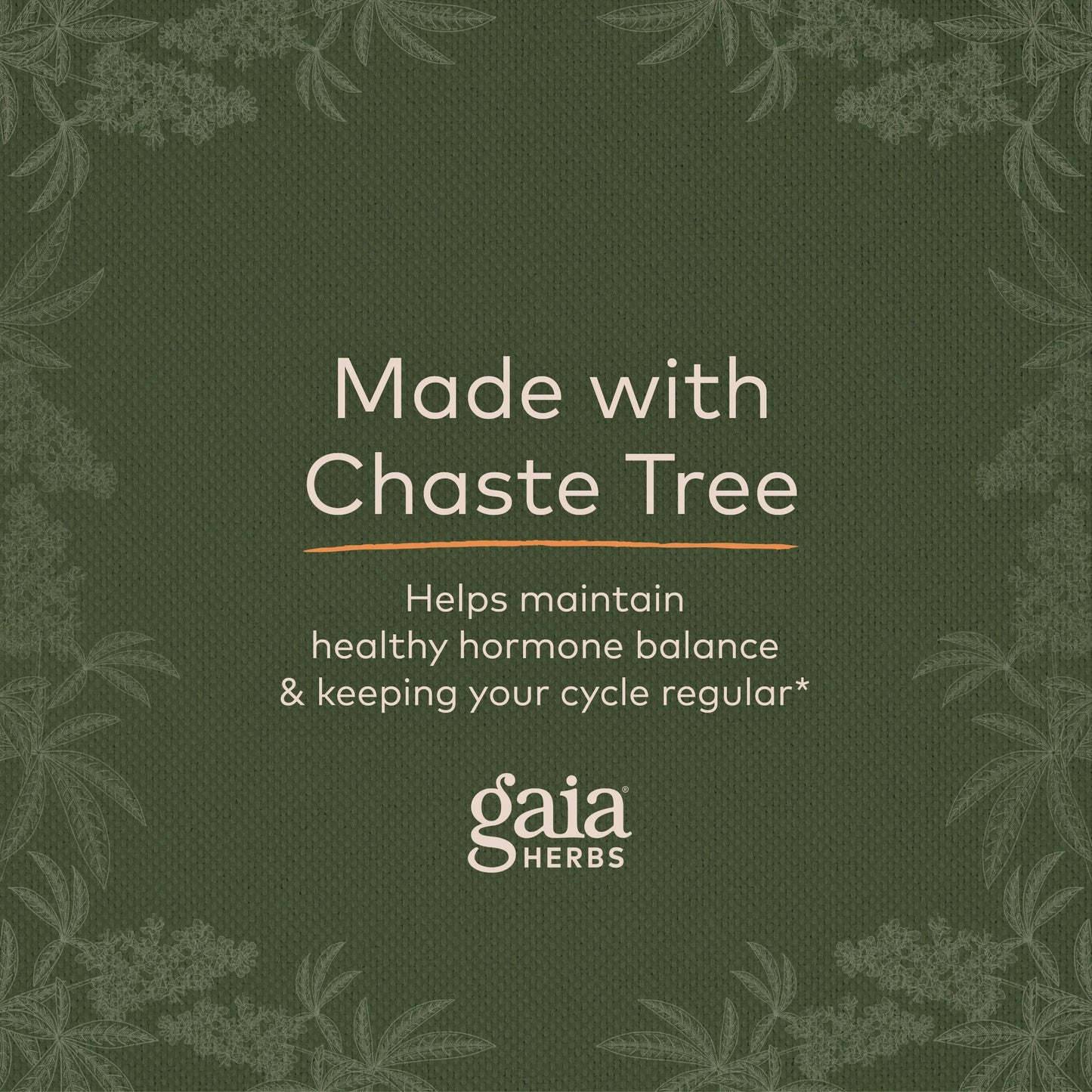 Gaia Herbs Vitex Berry (Chaste Tree) - Supports Hormone Balance & Fertility