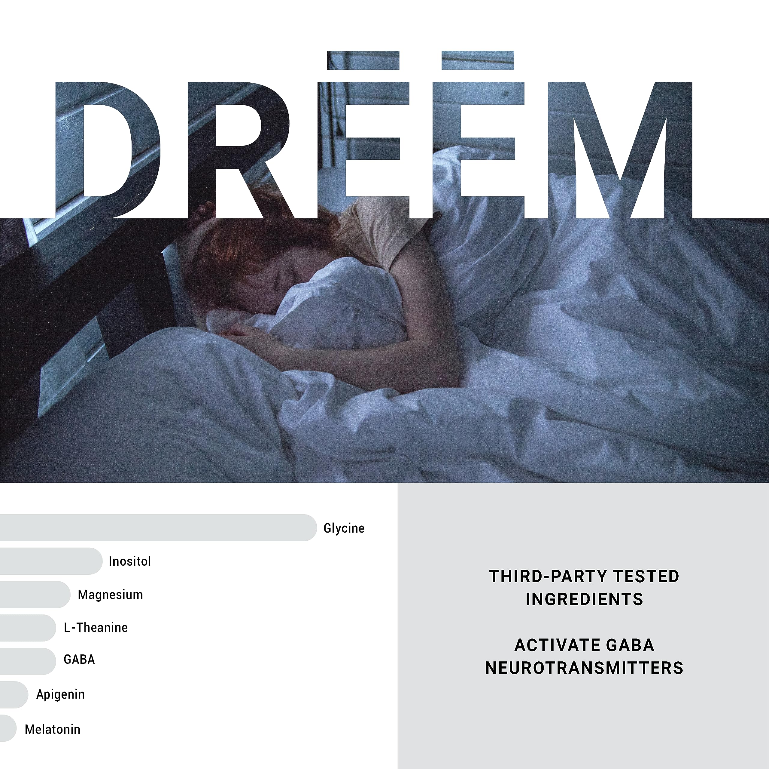 4,500mg Apigenin & Glycine Sleep Huberman Stack with 98% Apigenin, 98.5% Glycine Toniiq