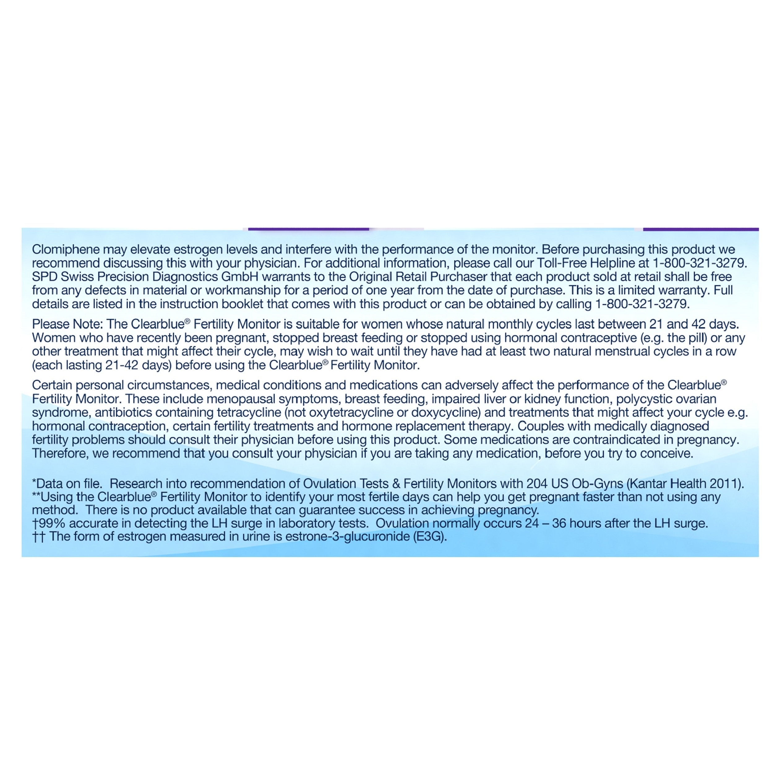 Clearblue Fertility Monitor, Touch Screen, 1 Count Clearblue