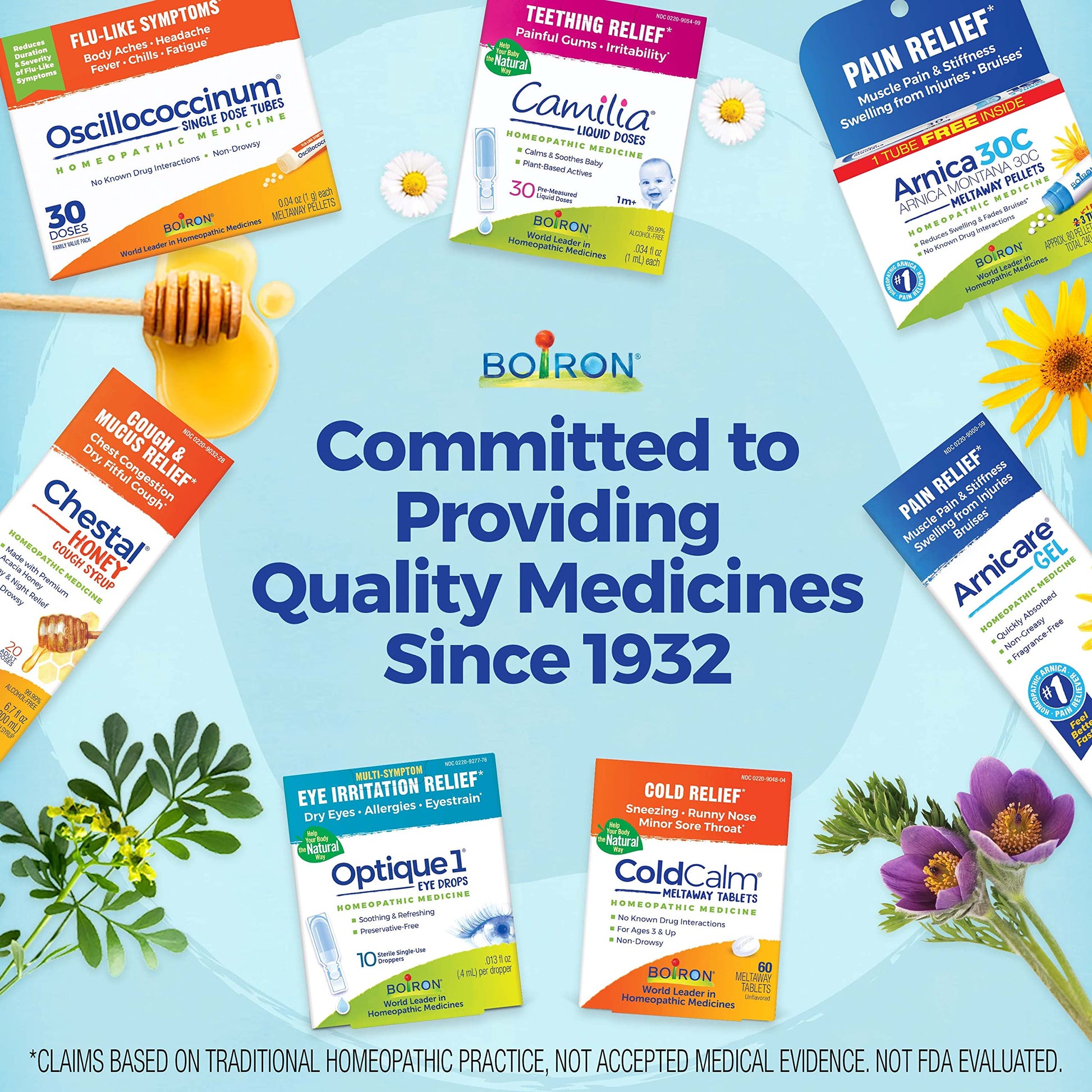 oiron YeastCalm Homeopathic Suppositories for Yeast Infections, Burning, Discharge Boiron