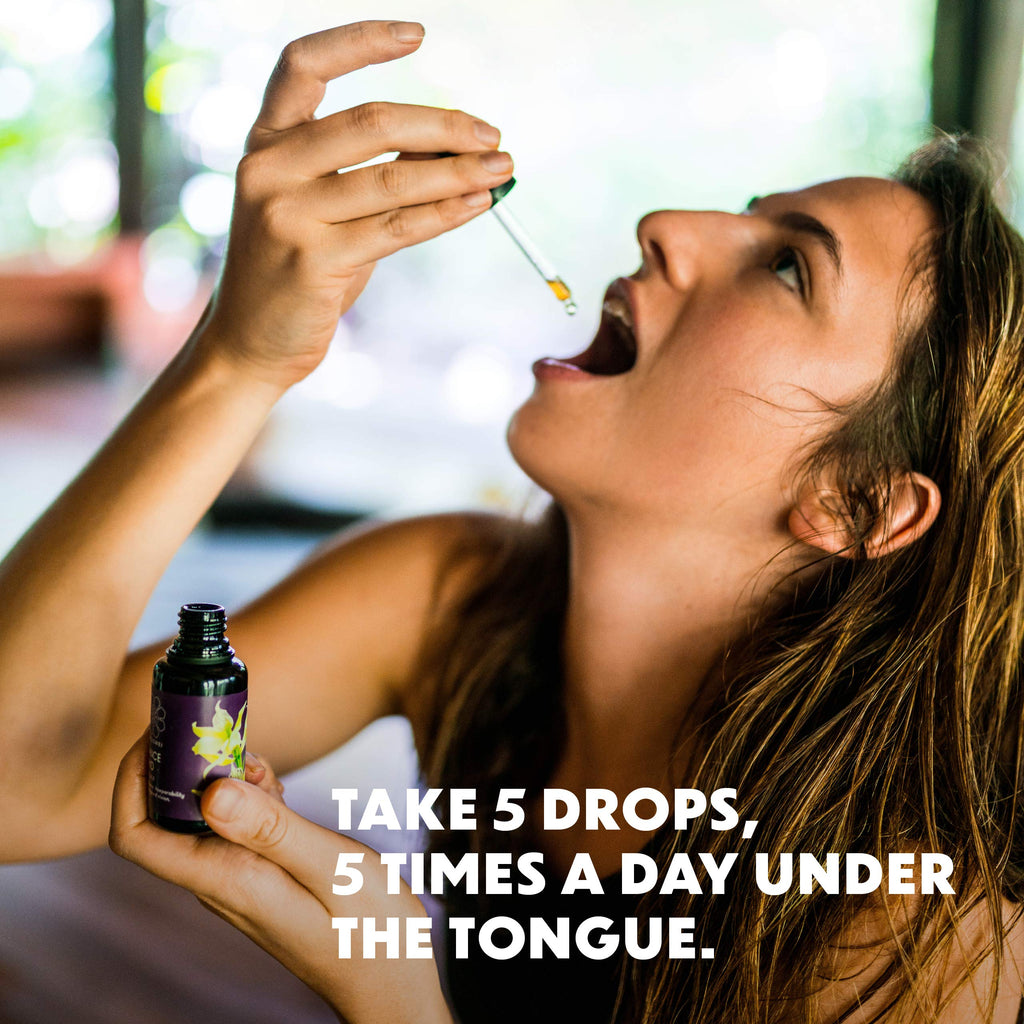 LOTUSWEI Inspired Action Flower Essence Elixir – Enhance Focus, Concentration, Mental Clarity & Creativity – Flower Remedy Supplement