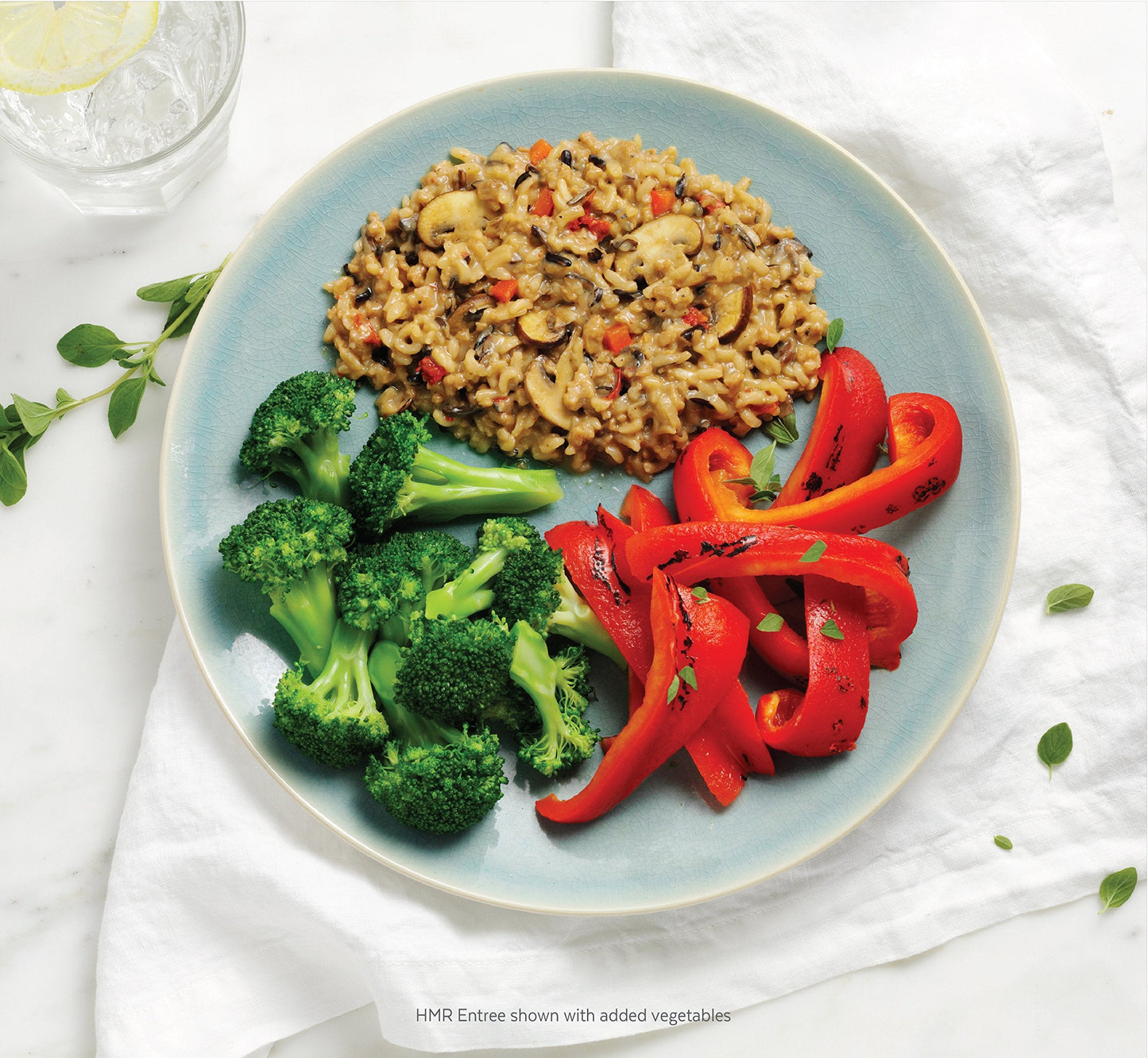 HMR Mushroom Risotto Entrée | Pre-packaged Lunch or Dinner to Support Weight Loss