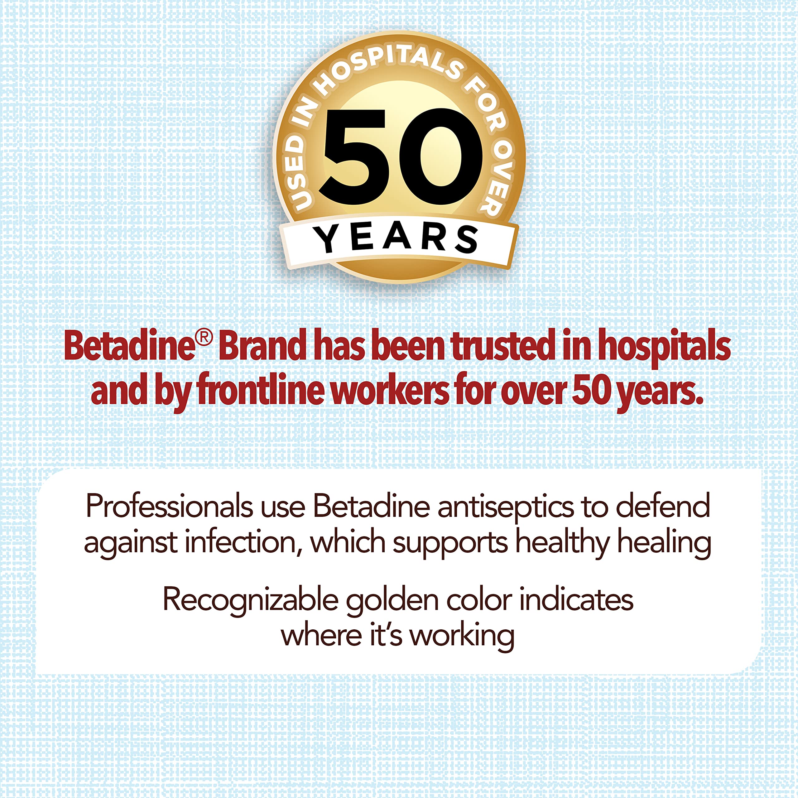 Betadine Antiseptic Liquid First Aid Solution, Povidone-iodine 10%, Infection Betadine