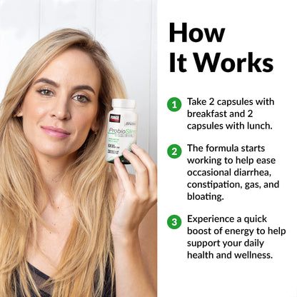 FORCE FACTOR ProbioSlim with Next-Gen SLIMVANCE Thermogenic + Probiotic Fat Burner