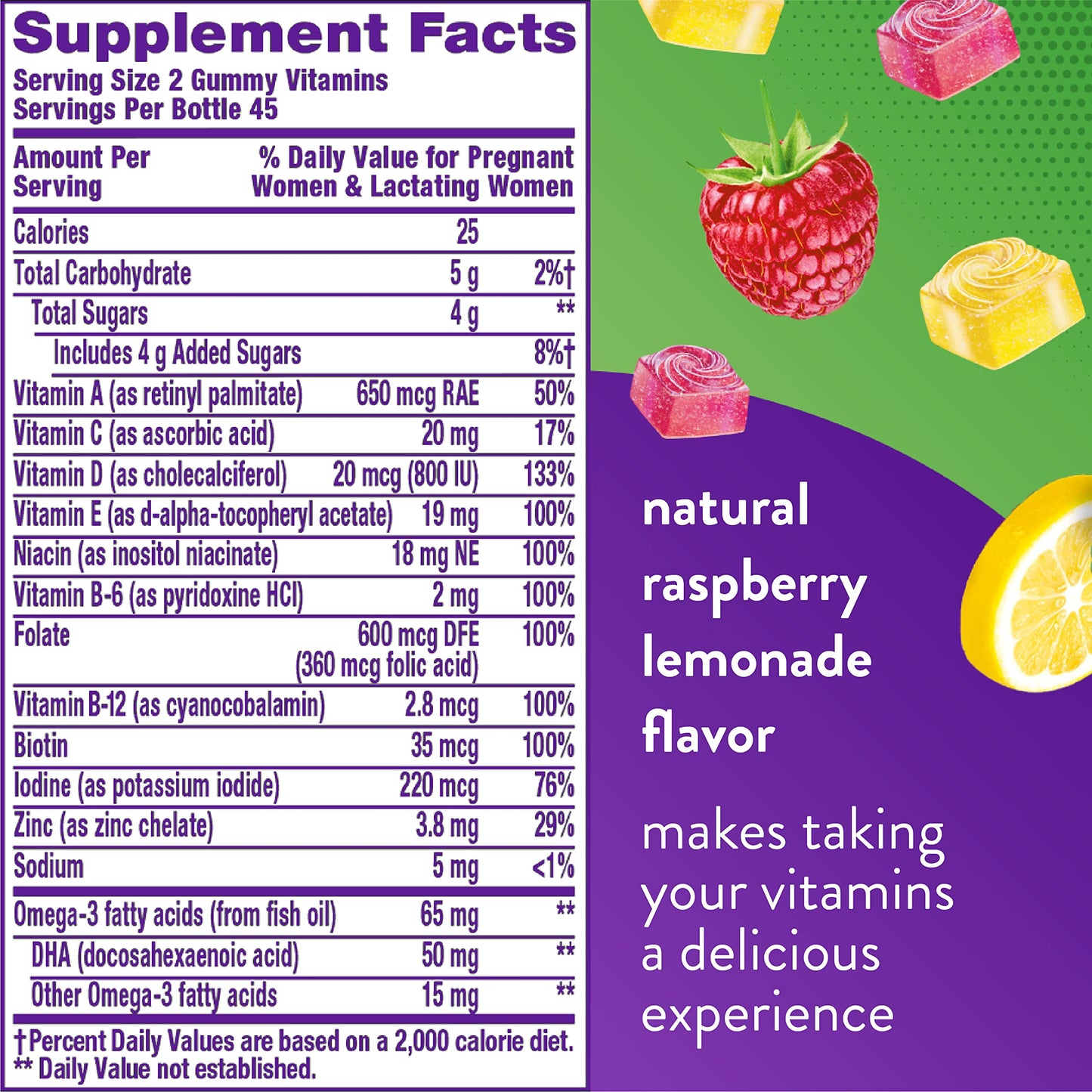 Vitafusion PreNatal Gummy Vitamins & Adult Gummy Vitamins for Men