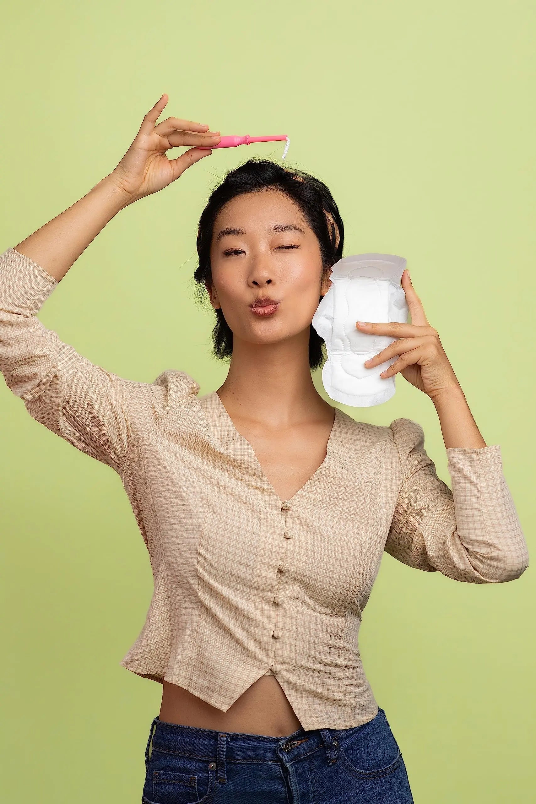 Mila Hygiene: Organic Day Pads - Organic Pads for Women w/ 4-Layer Absorbent Pads Core Mila