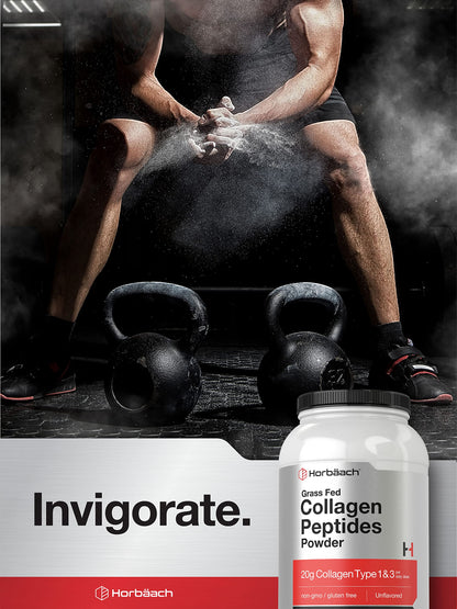 Collagen Peptides Powder 40 oz | Unflavored | Type 1 and 3 | Hydrolyzed Protein Collagen