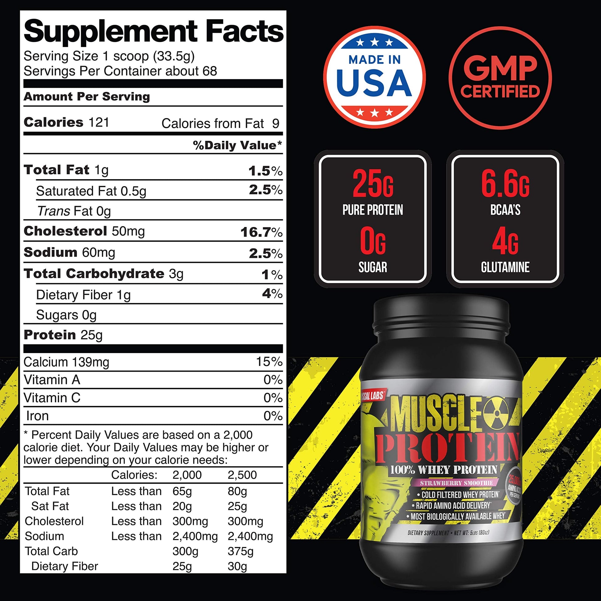 COLOSSAL LABS Whey Protein Powder [15 lbs/Pack of 1]– Peanut Butter-Chocolate Protein COLOSSAL LABS