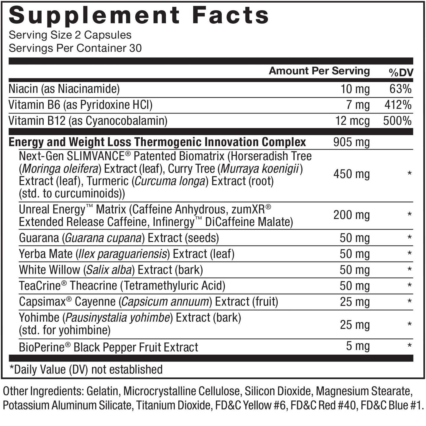 FORCE FACTOR LeanFire with Next-Gen SLIMVANCE Advanced Thermogenic Fat Burner