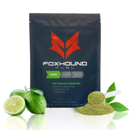 Foxhound Fuel Keto Pre Workout Powder Electrolytes Drink Mix, Sugar Free Preworkout 