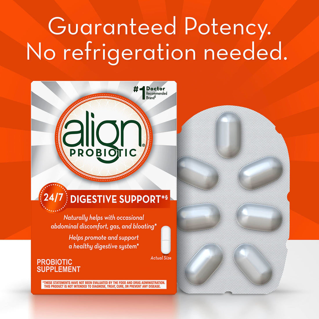 Align Probiotic, Probiotics for Women and Men, Daily Probiotic Supplement for Digestive 