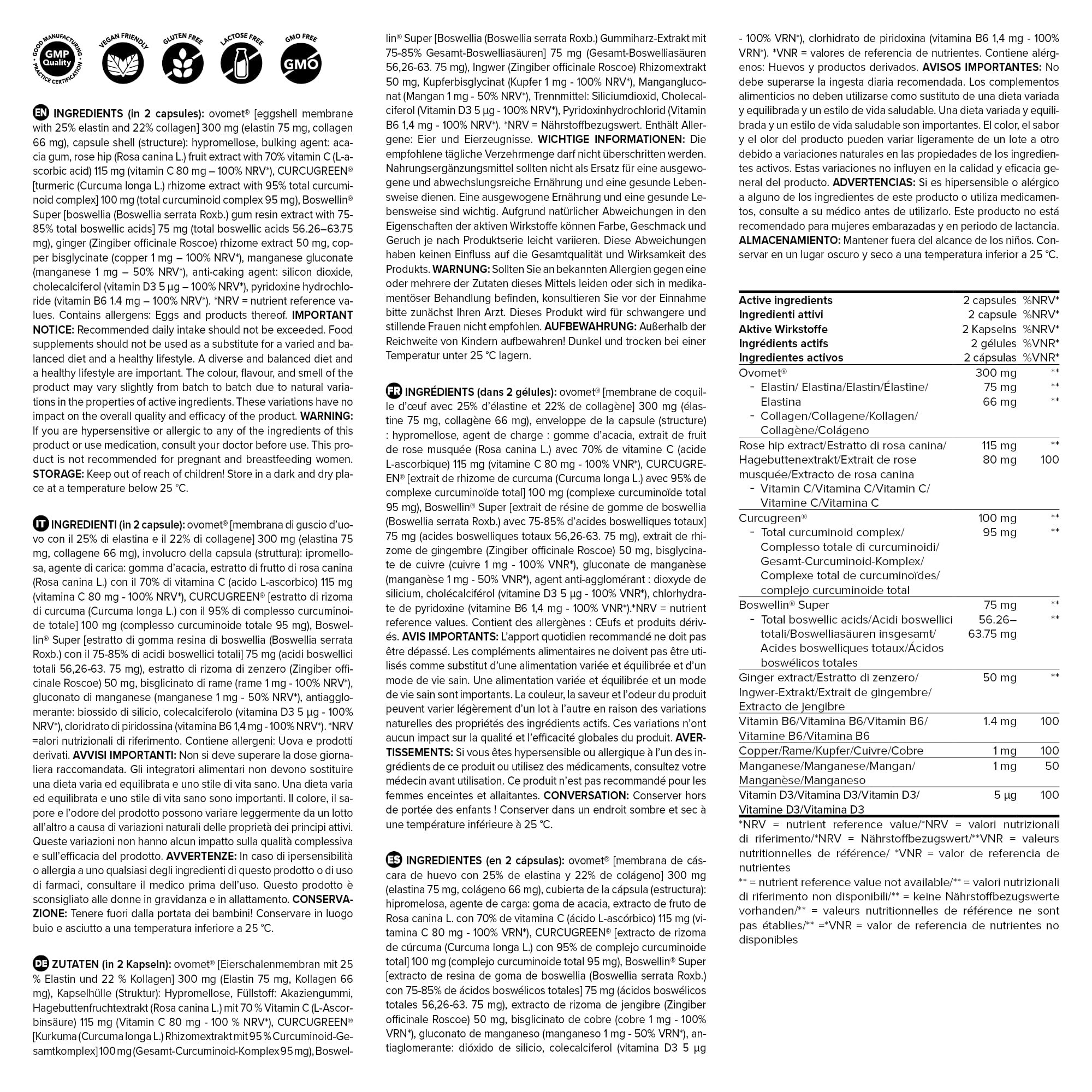 Boswellia Serrata Capsules | Sensilab ArthroFar | Joint Care Supplements Sensilab