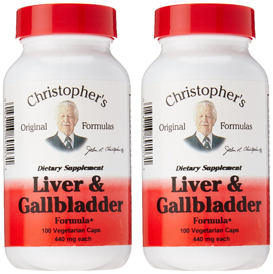 Dr. Christopher's Original Formulas Liver and Gall Bladder Formula Capsules, 100 Count