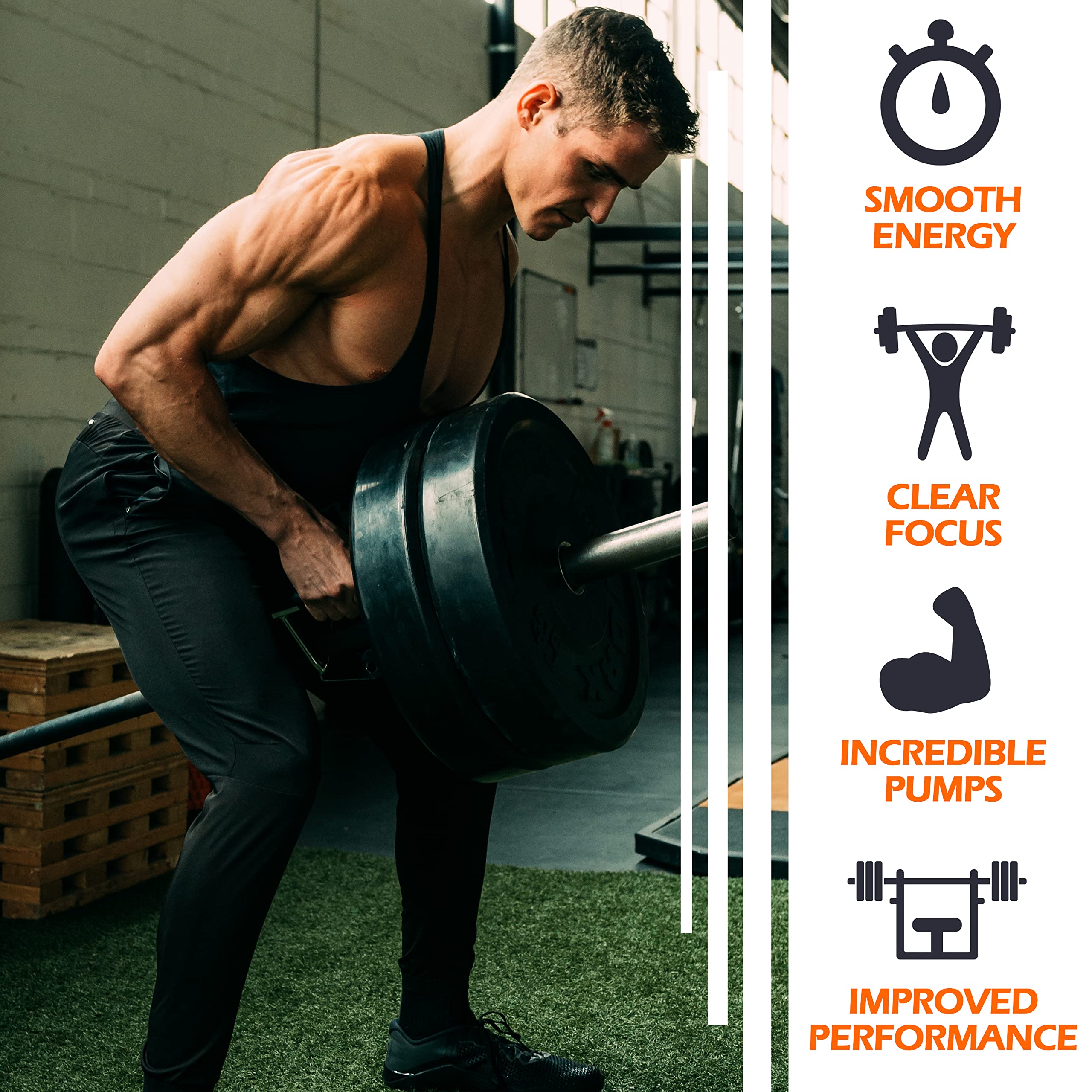 KINOBODY Kino Octane Pre-Workout Supplement Powder for Men and Women, Elevated