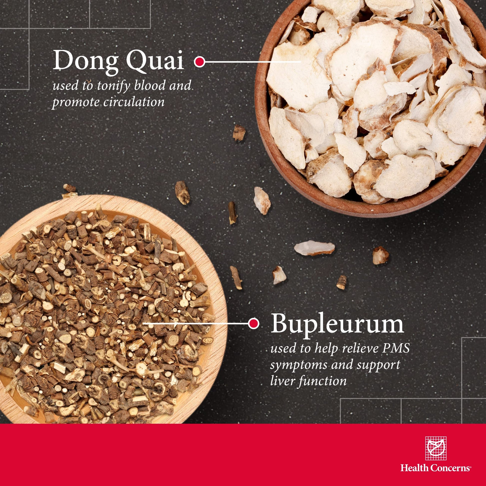 Health Concerns Woman's Balance - PMS Relief & Support Supplement for Women - Large, 90 Capsules Health Concerns