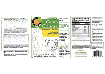 Health Plus Super Colon Cleanse: 10-Day Cleanse -Detox | More than 1 Cleanse, 12 Ounces