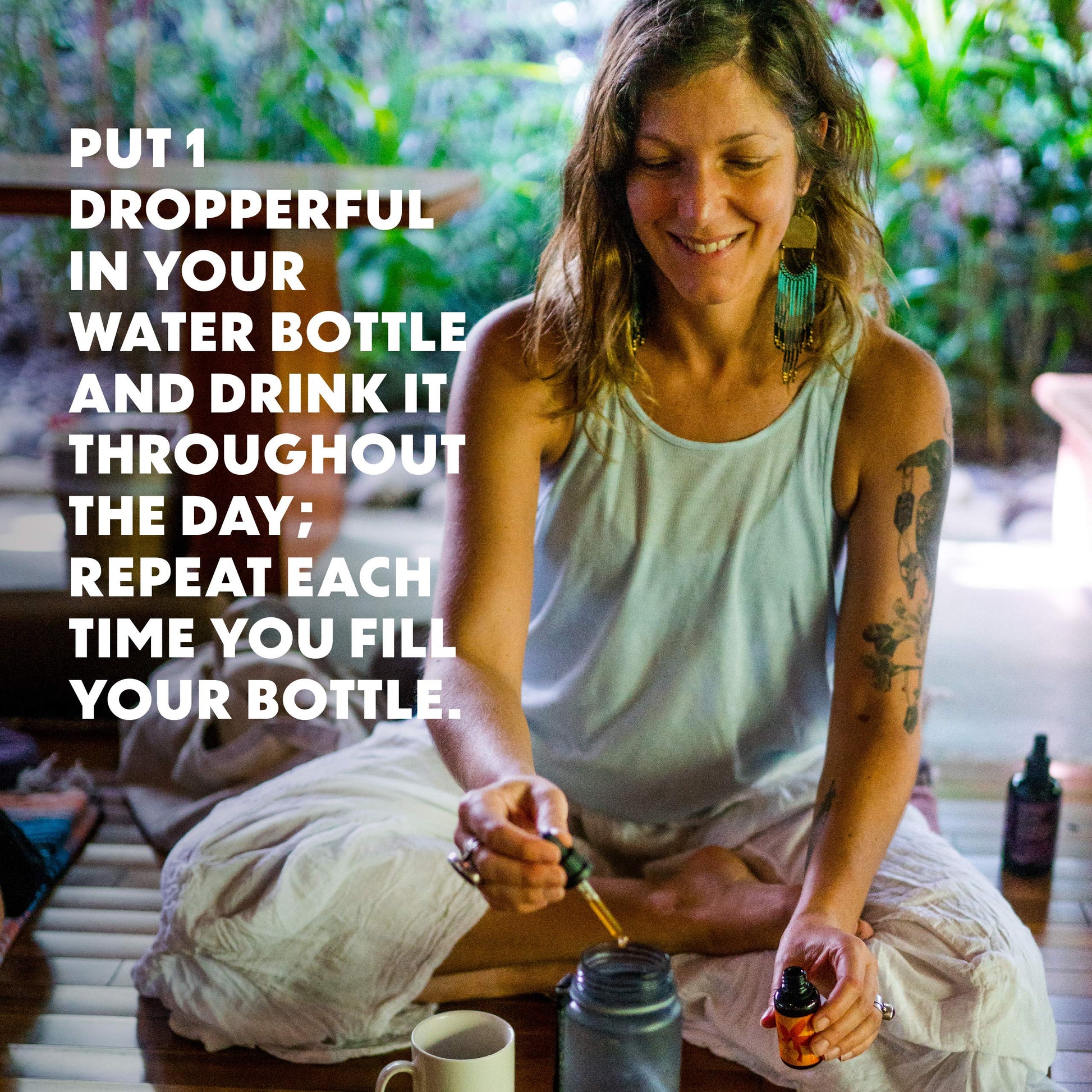 LOTUSWEI Inspired Action Flower Essence Elixir – Enhance Focus, Concentration, Mental Clarity & Creativity – Flower Remedy Supplement LOTUSWEI