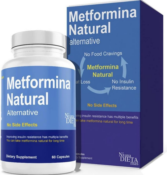 METFORMINA Natural - Weight Loss Aid - Fat & Glucose Metabolism Support - Dr Salomon