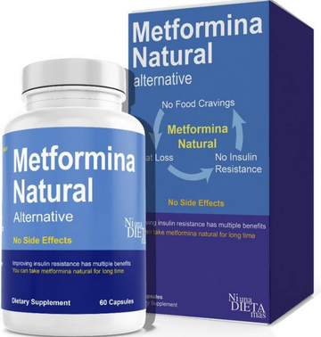 METFORMINA Natural - Weight Loss Aid - Fat & Glucose Metabolism Support - Dr Salomon