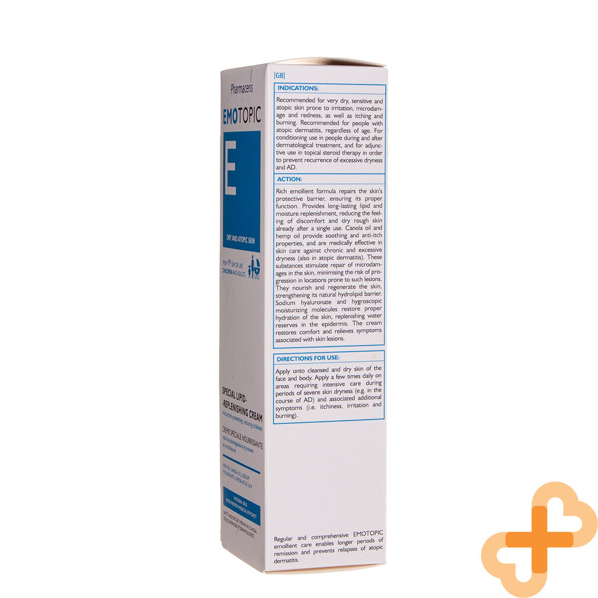 Pharmaceris EMOTOPIC Anti-Itching Dry Skin Lipid-Replenishing Cream Pharmaceris
