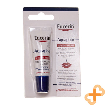 Eucerin Aquaphor SOS Immediate Repair Soothing Dry Cracked Lips Balm Eucerin