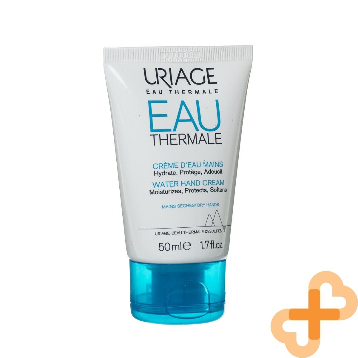 Uriage Water Hand Cream 50ml Hydration Protects Softens Dry Skin Moist