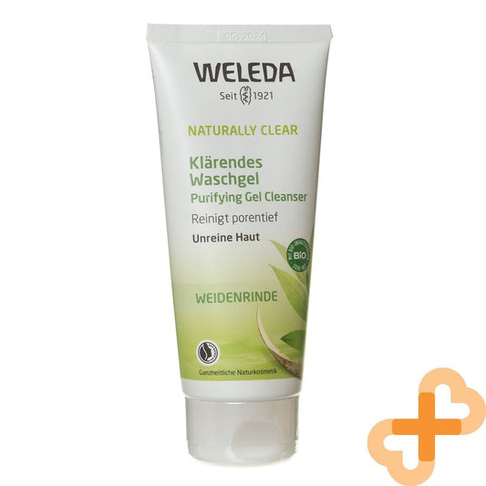 WELEDA Naturally Clear Purifying Gel Cleanser 100ml For Acne Prone Oily