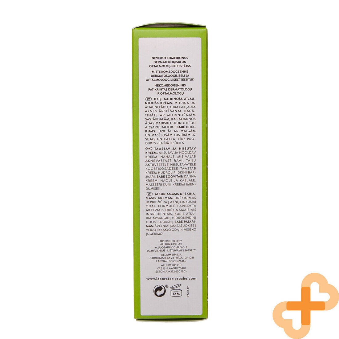 BABE STOP AKN Repairing Cream for Oily Acne-Prone Skin 50 ml Moisturi BABE