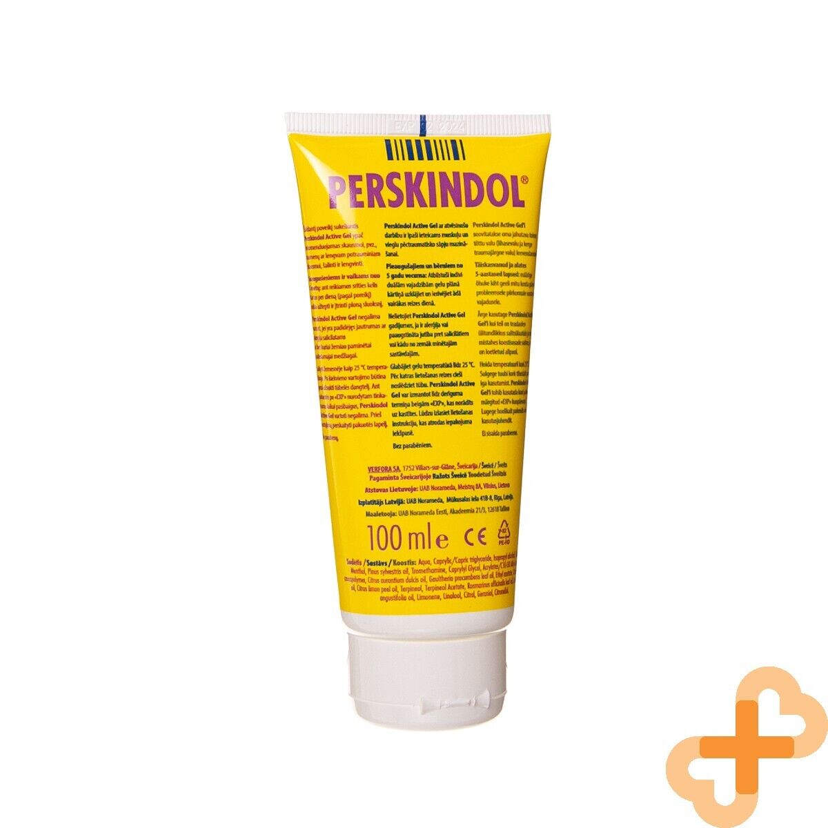 PERSKINDOL ACTIVE Gel 100 ml For Muscles And Joints Cooling Effect PERSKINDOL
