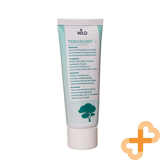 DR. WILD TEBODONT Toothpaste with Tea Tree Oil Strengthens Gums 75 ml