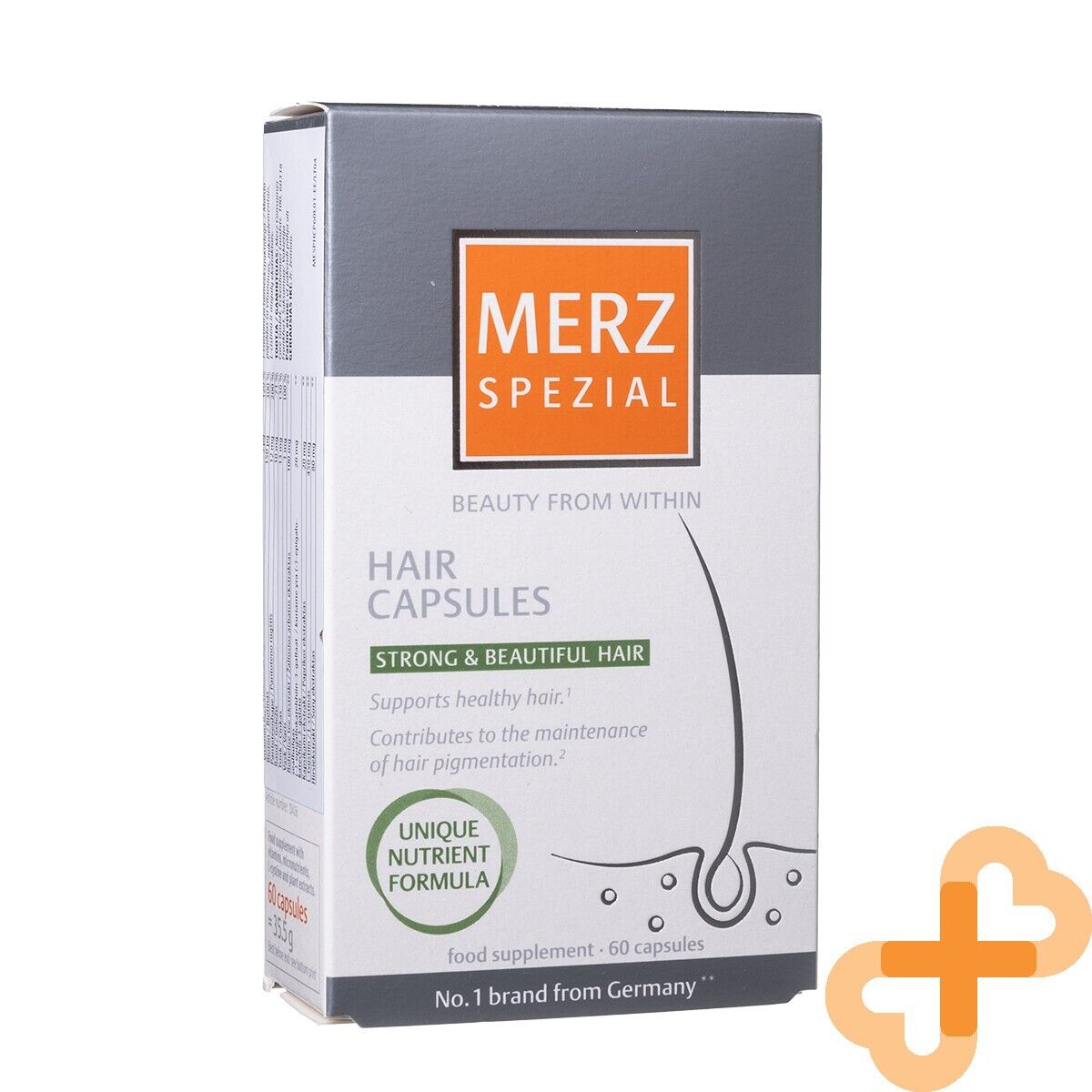MERZ SPEZIAL Hair 60 Capsules Supplement for Strong and Beautiful Hair Merz