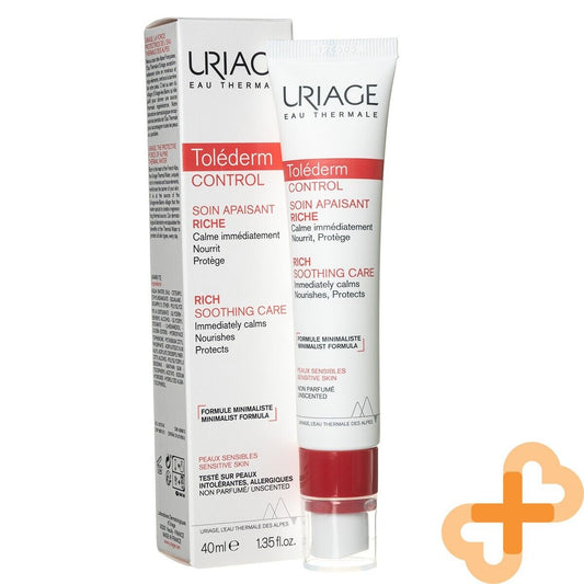 URIAGE TOLEDERM Nourishing Soothing Calming Face Cream 40ml Sensiti