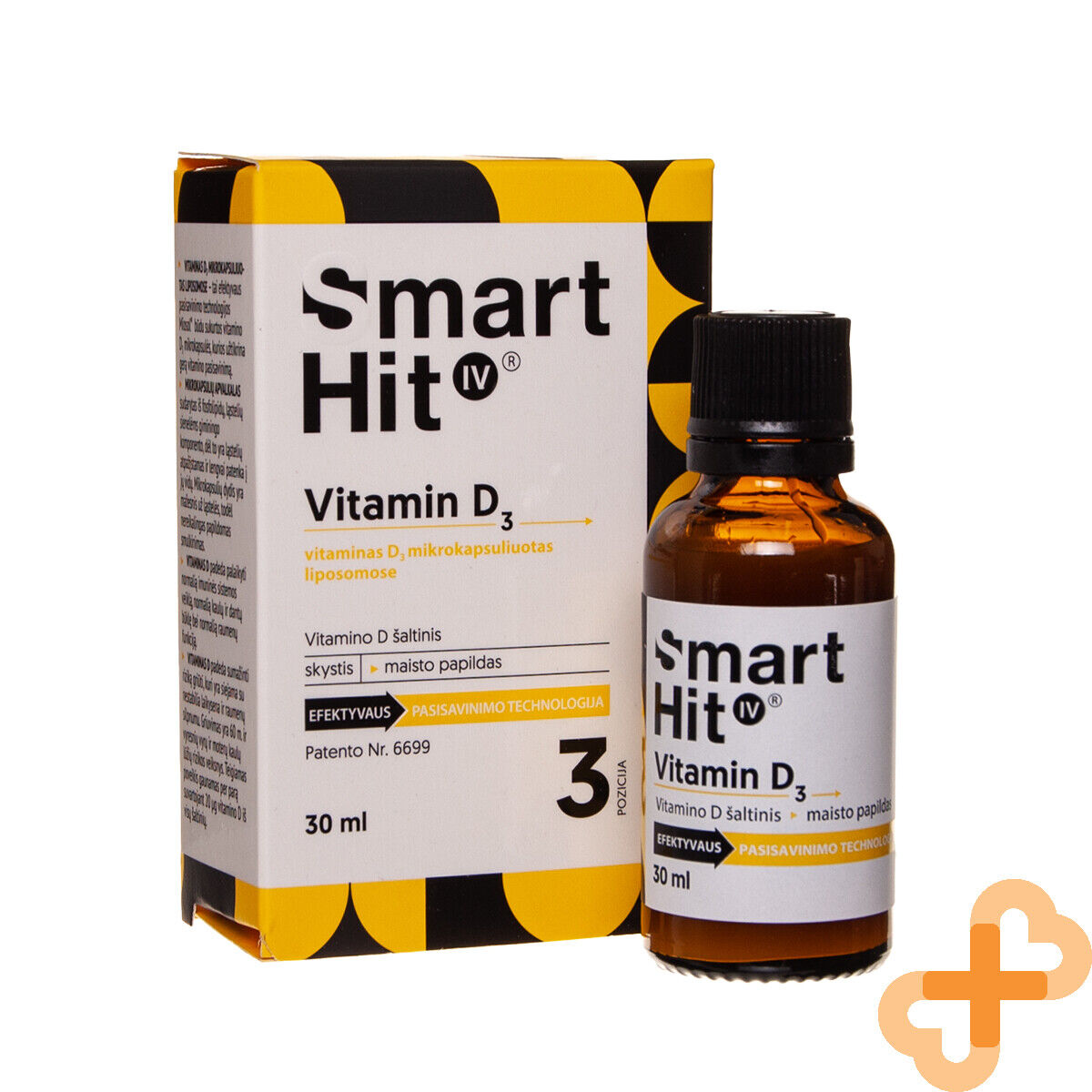 SMARTHIT IV Vitamin D3 30ml Immune System Muscle Health Teeth Bones SMARTHIT