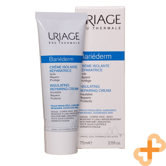 Uriage Bariederm Insulating Repairing Cream 75ml Face Body Protects