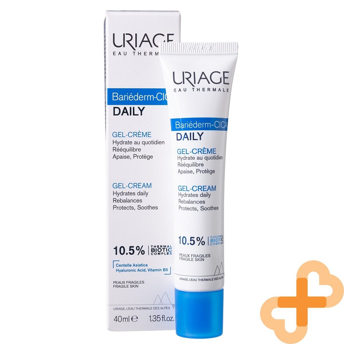 URIAGE BARIEDERM Cica Daily Use Gel - Cream 40ml Hydrates daily Uriage